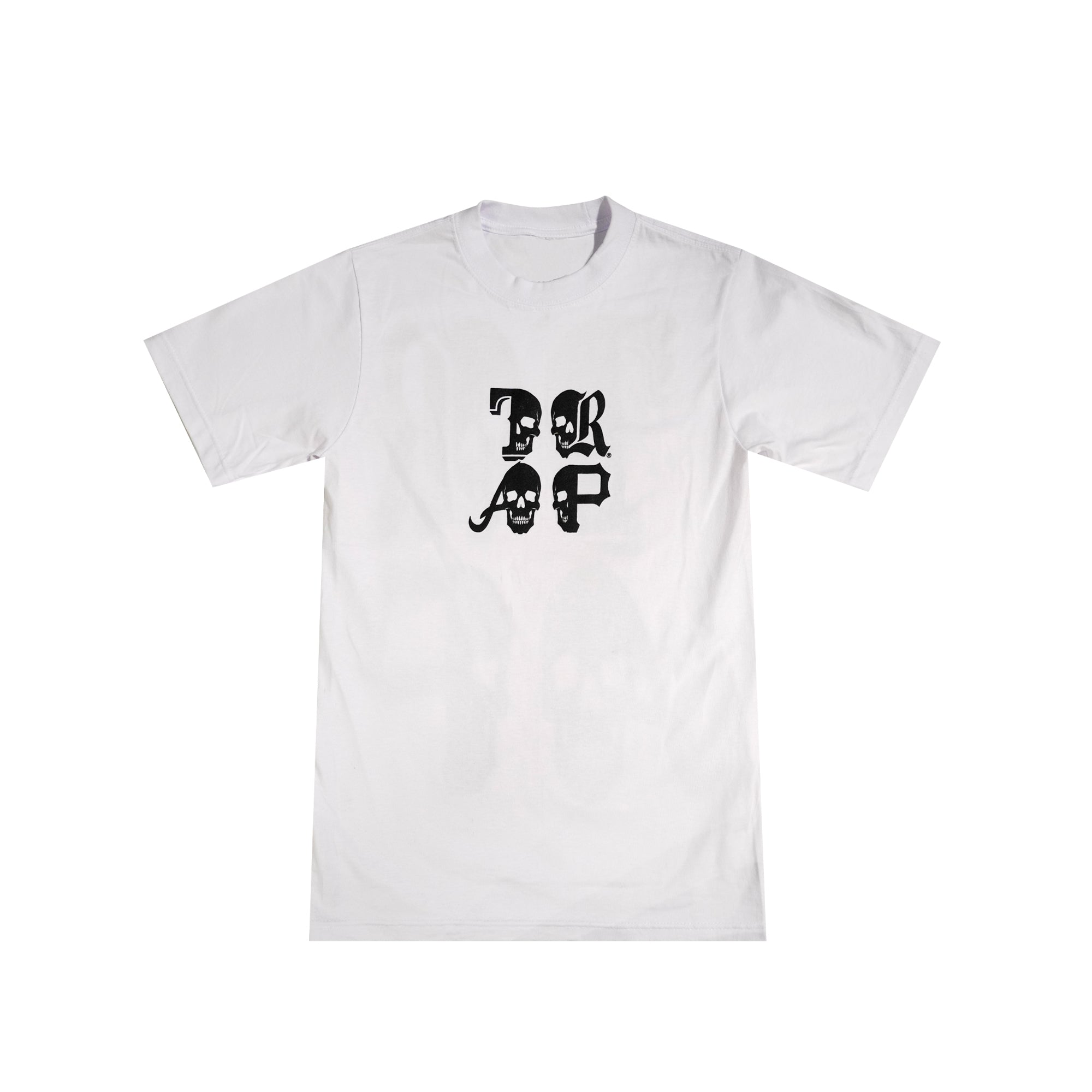 TRAP SKULL T-SHIRT (White)