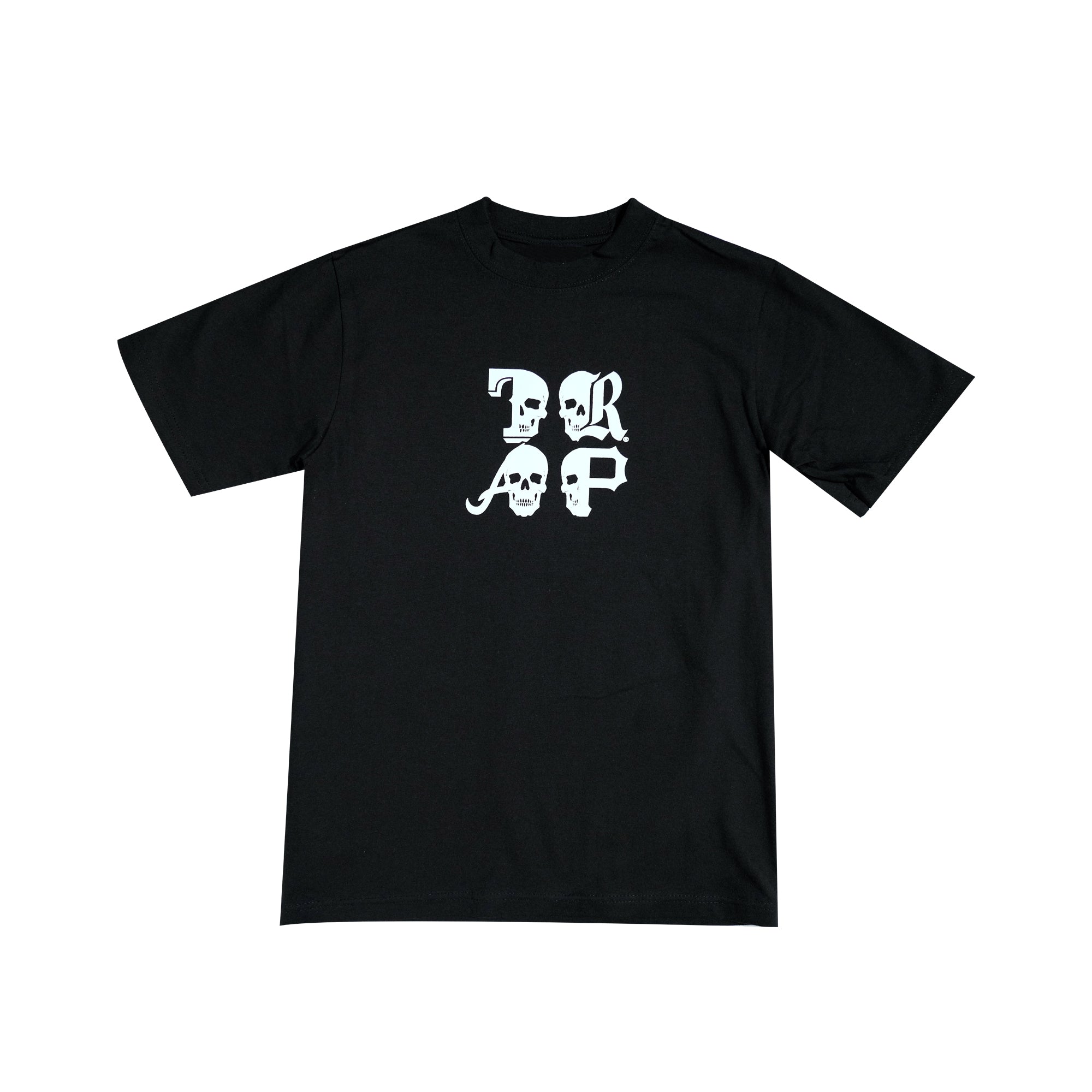 TRAP SKULL T-SHIRT (BLACK)