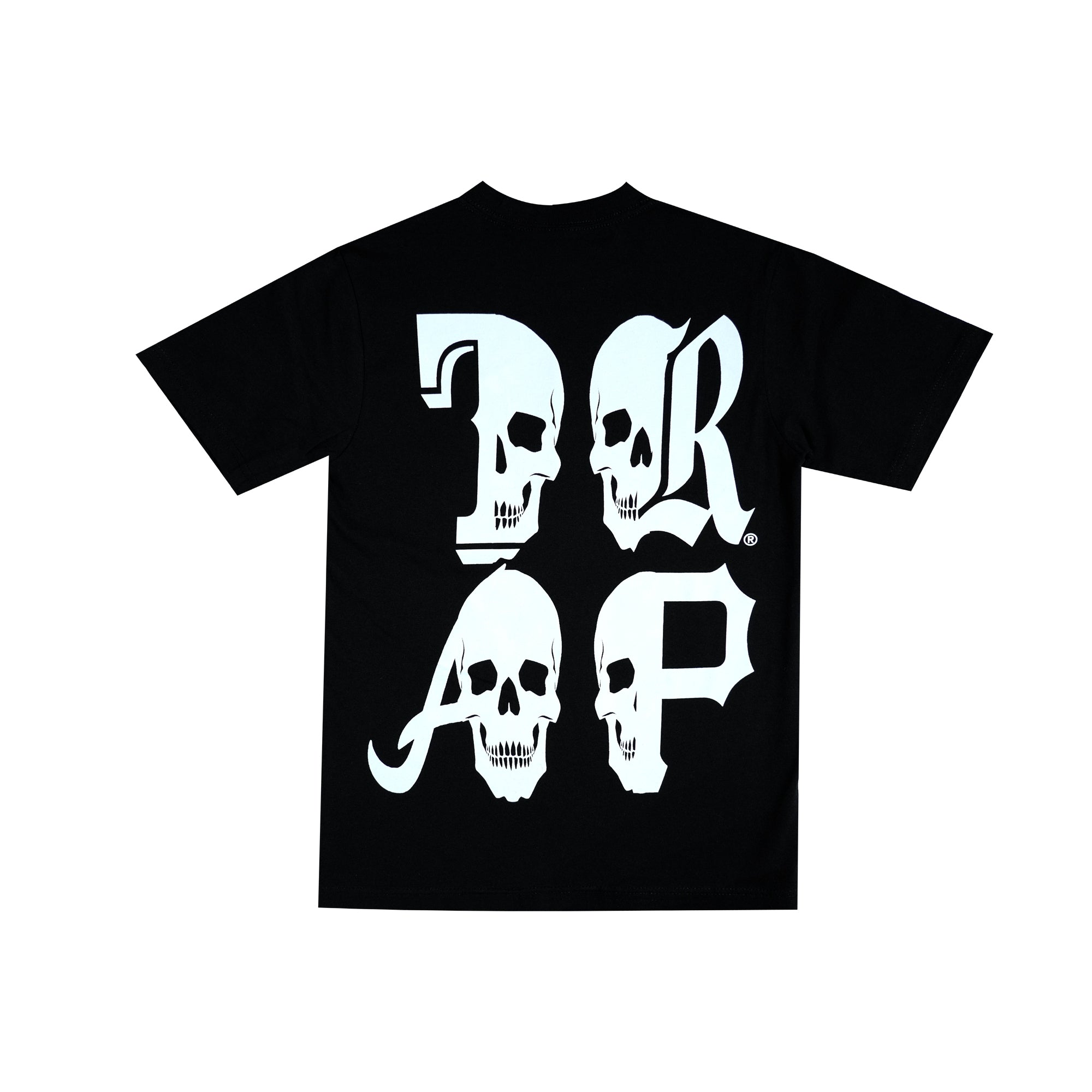 TRAP SKULL T-SHIRT (BLACK)