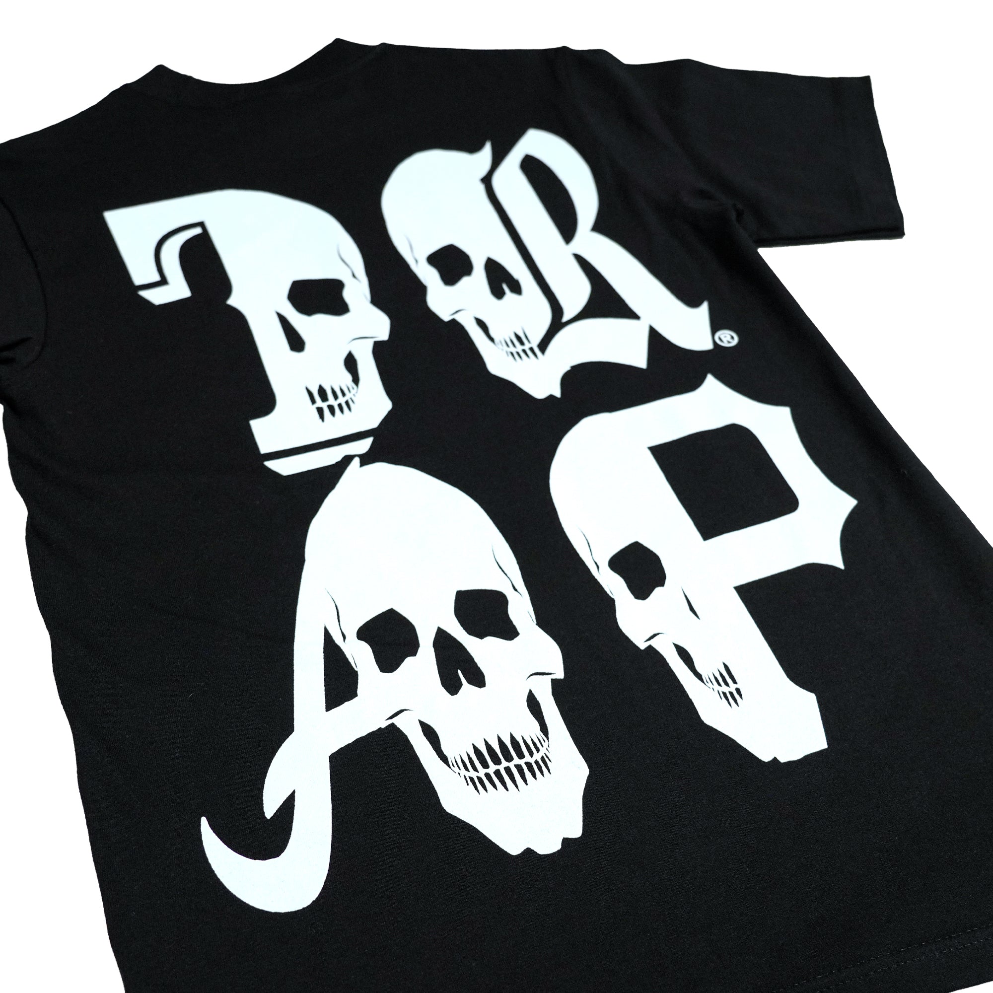 TRAP SKULL T-SHIRT (BLACK)