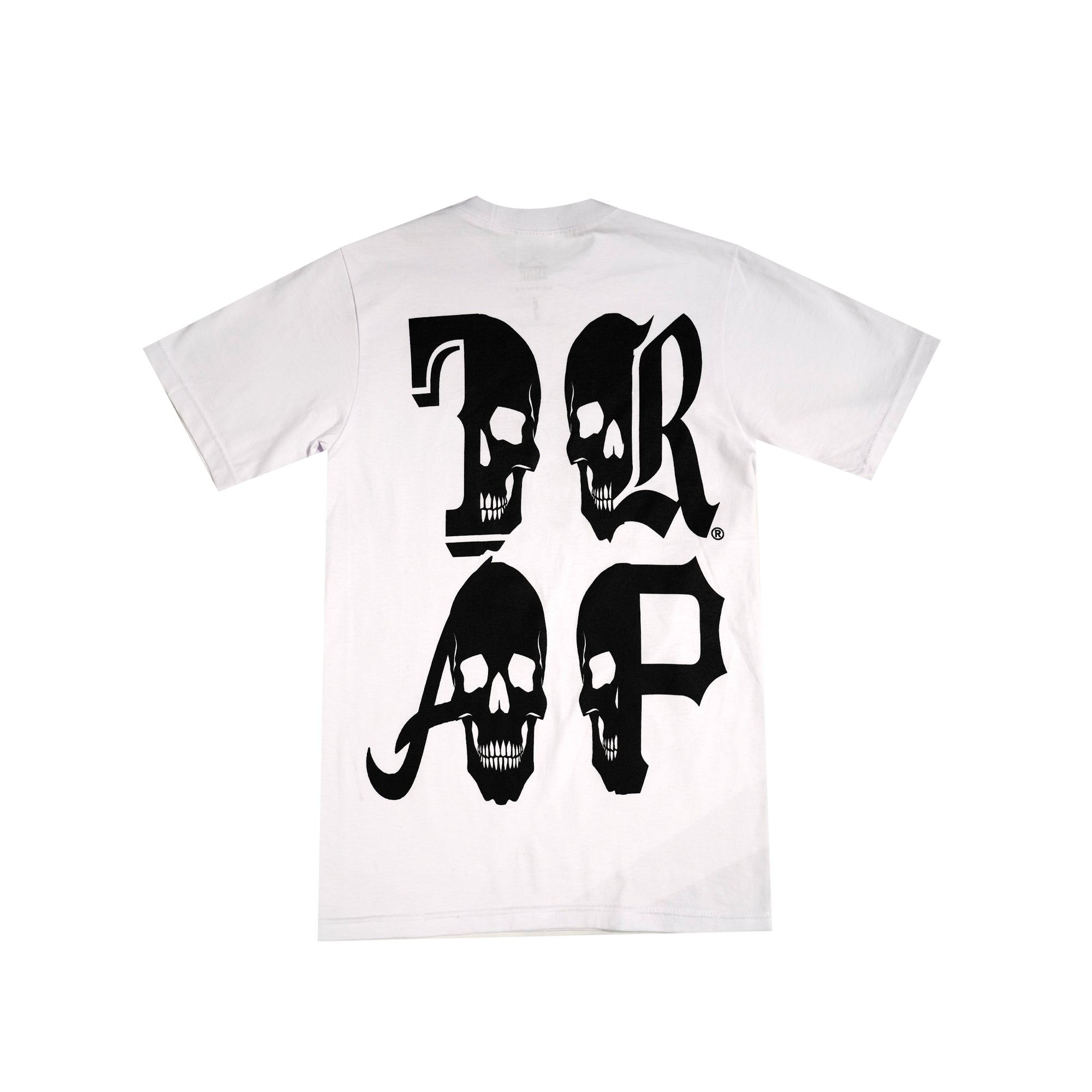 TRAP SKULL T-SHIRT (White) – shoptraphouseclothing