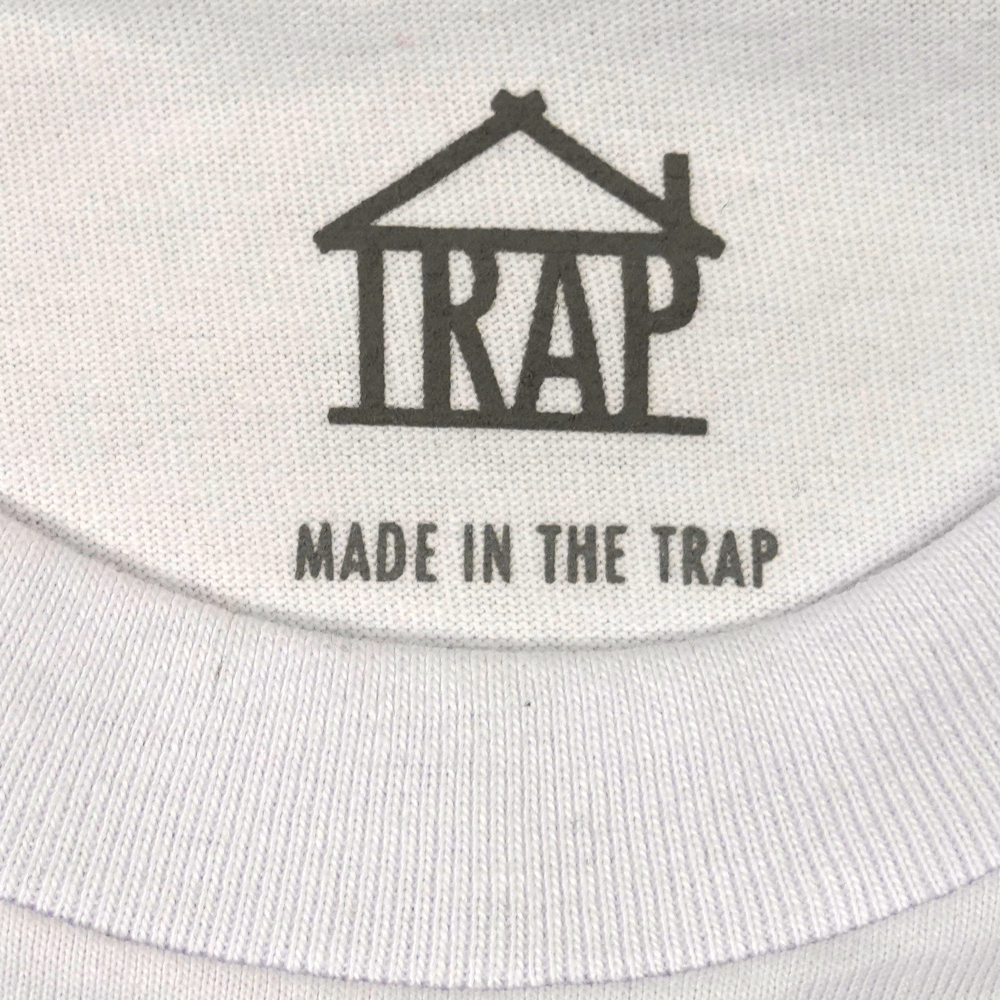 Trap House x Pray for the Hood Logo Shirt (White)