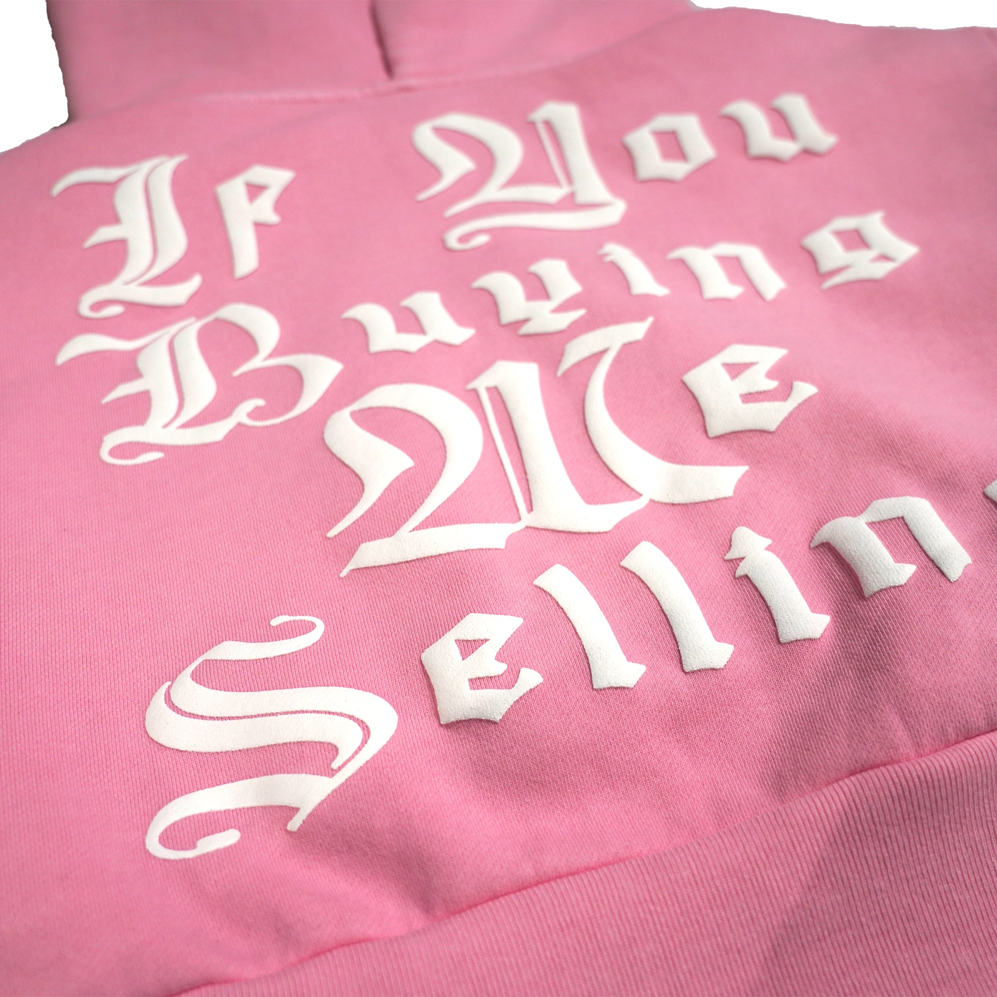 T.R.A.P. To Rise Above Poverty Crop Hoodie (pink)