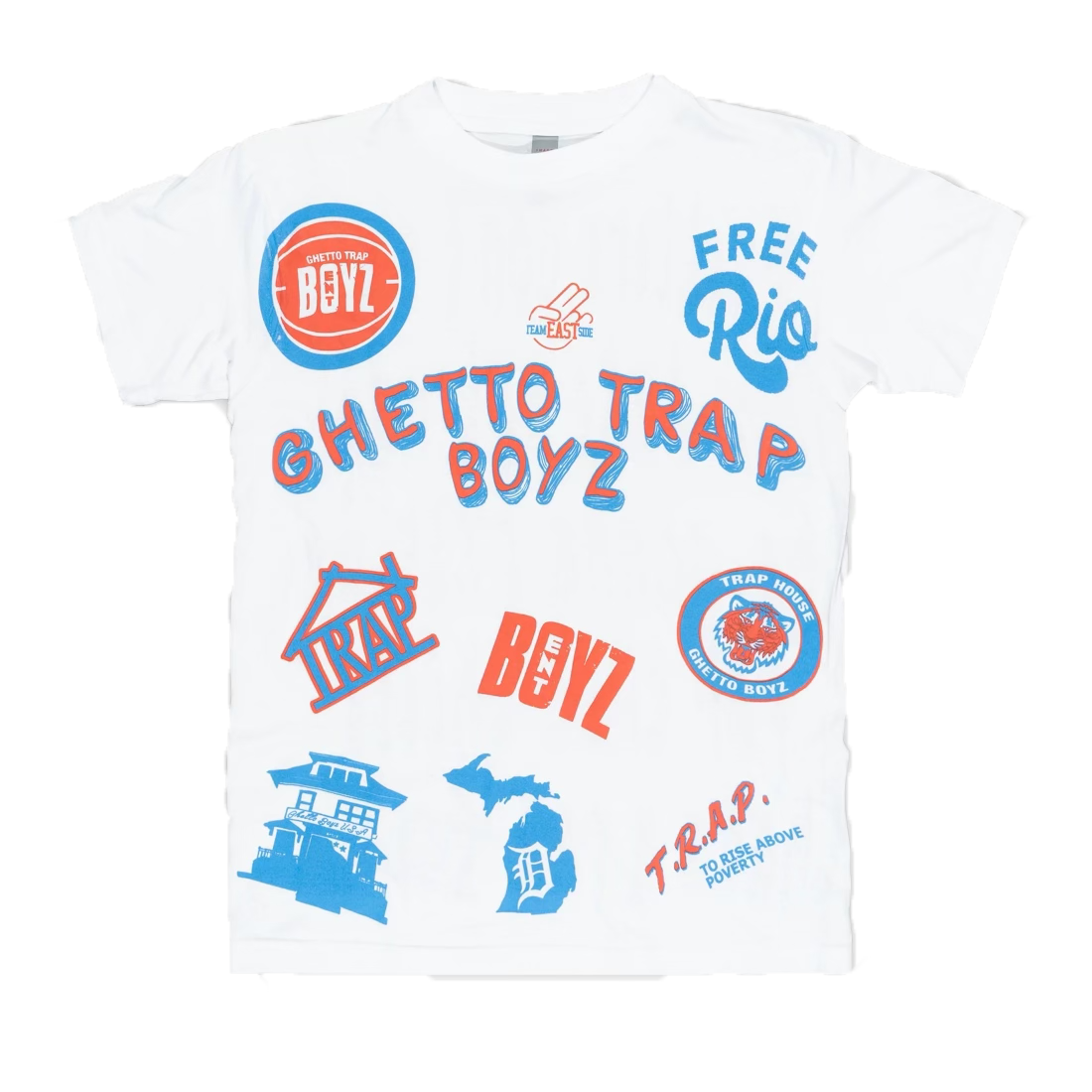 PEEZY X TRAPHOUSE "GHETTO TRAP BOYZ" T-shirt