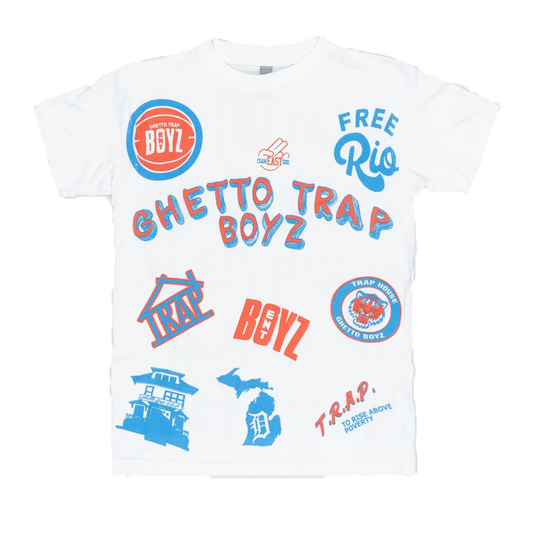 PEEZY X TRAPHOUSE "GHETTO TRAP BOYZ" T-shirt